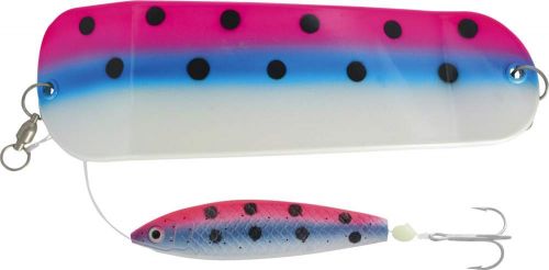 20cm Flasher with Softfish Lure rainbow trout 0,60mm 1 pieces