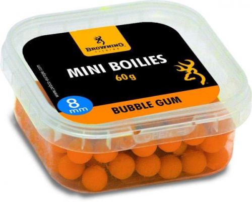 Mini Boilie, pre-drilled orange Bubble Gum 8mm 60g