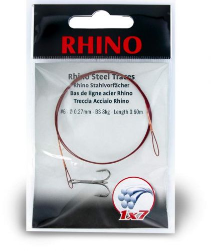#1 Rhino Steel Trace 1x7 15kg 0,36mm 1 pieces 0,6m