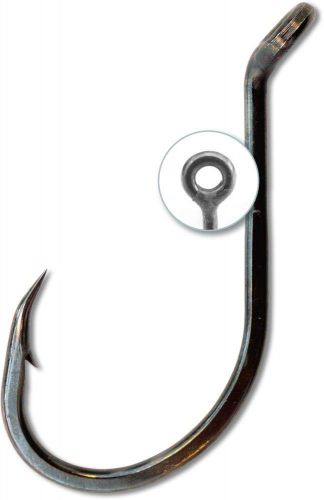 #6/0 Power Rig Hook black nickel 6pcs