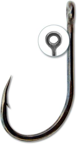 #6/0 Power Hook black nickel 6pcs