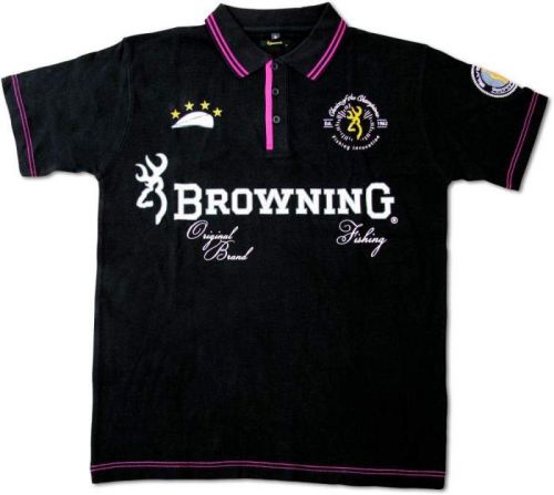 L Polo shirt black