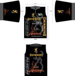 Browning Fishing & Radical Carp Shirt - S