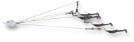 Umbrella Rig 5 Arm Tenn Shad 3 Blade